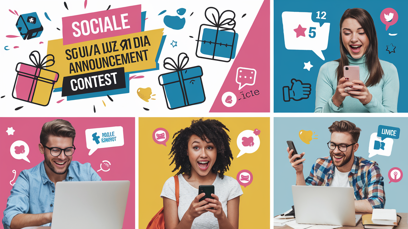 jeux concours goodies réseaux sociaux jeunes participants