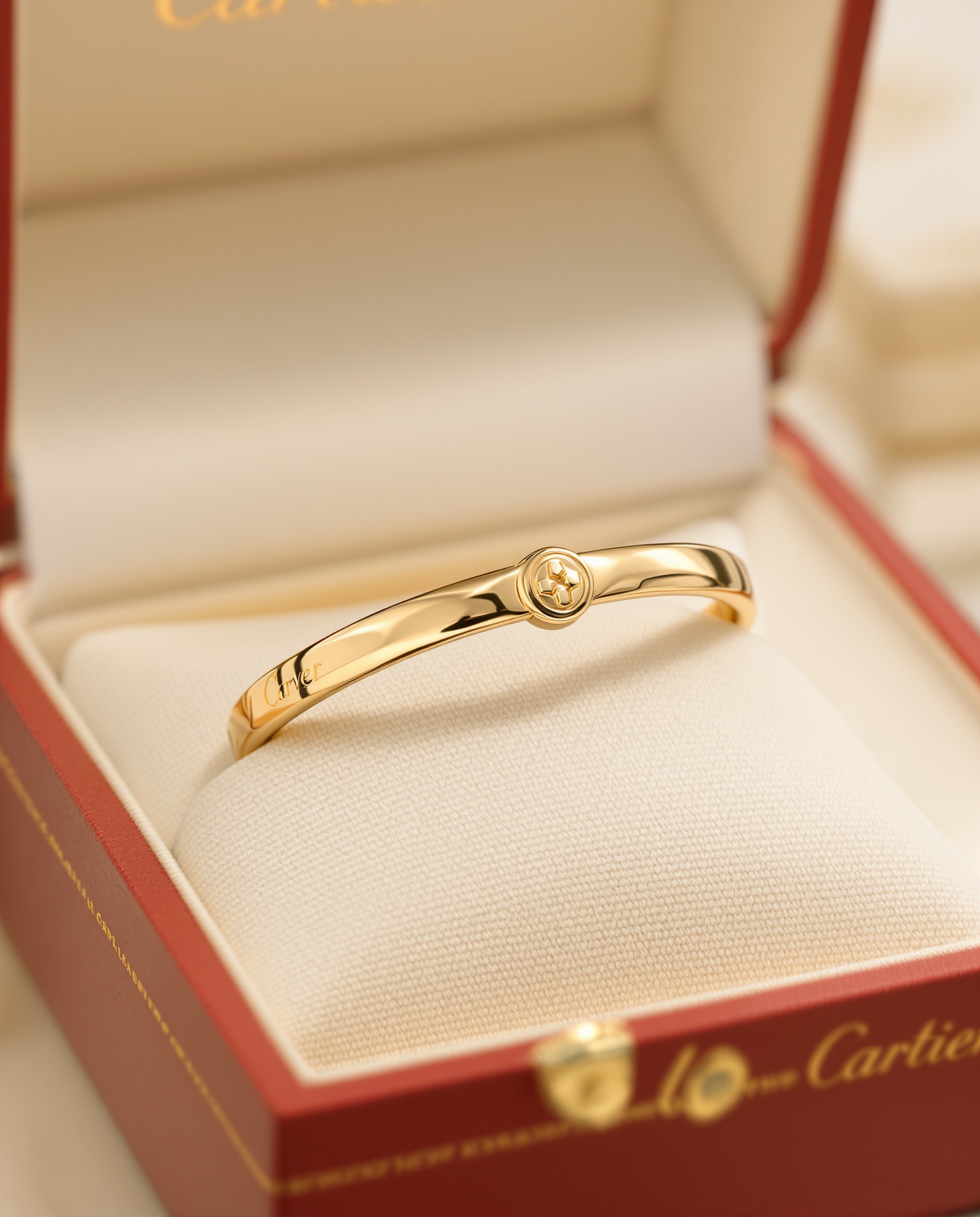 Bracelet Cartier Love occasion patiné emblématique