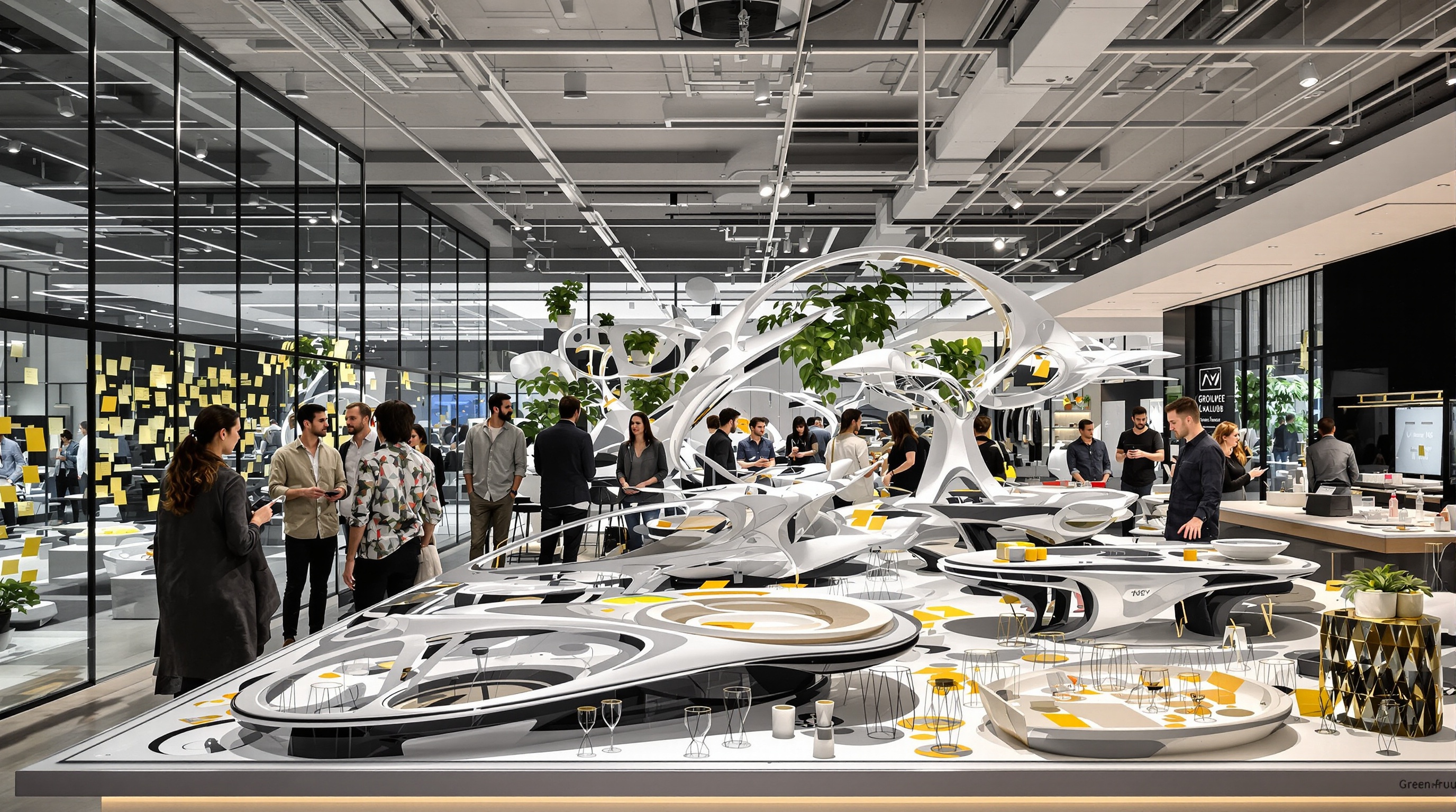 Espace Greenhouse innovation retail futur Chalhoub Groupe