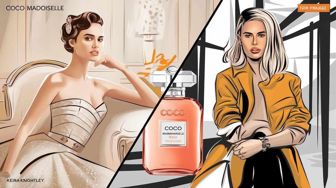 Keira Knightley et Whitney Peak, deux égéries aux héritages olfactifs opposés pour Chanel
