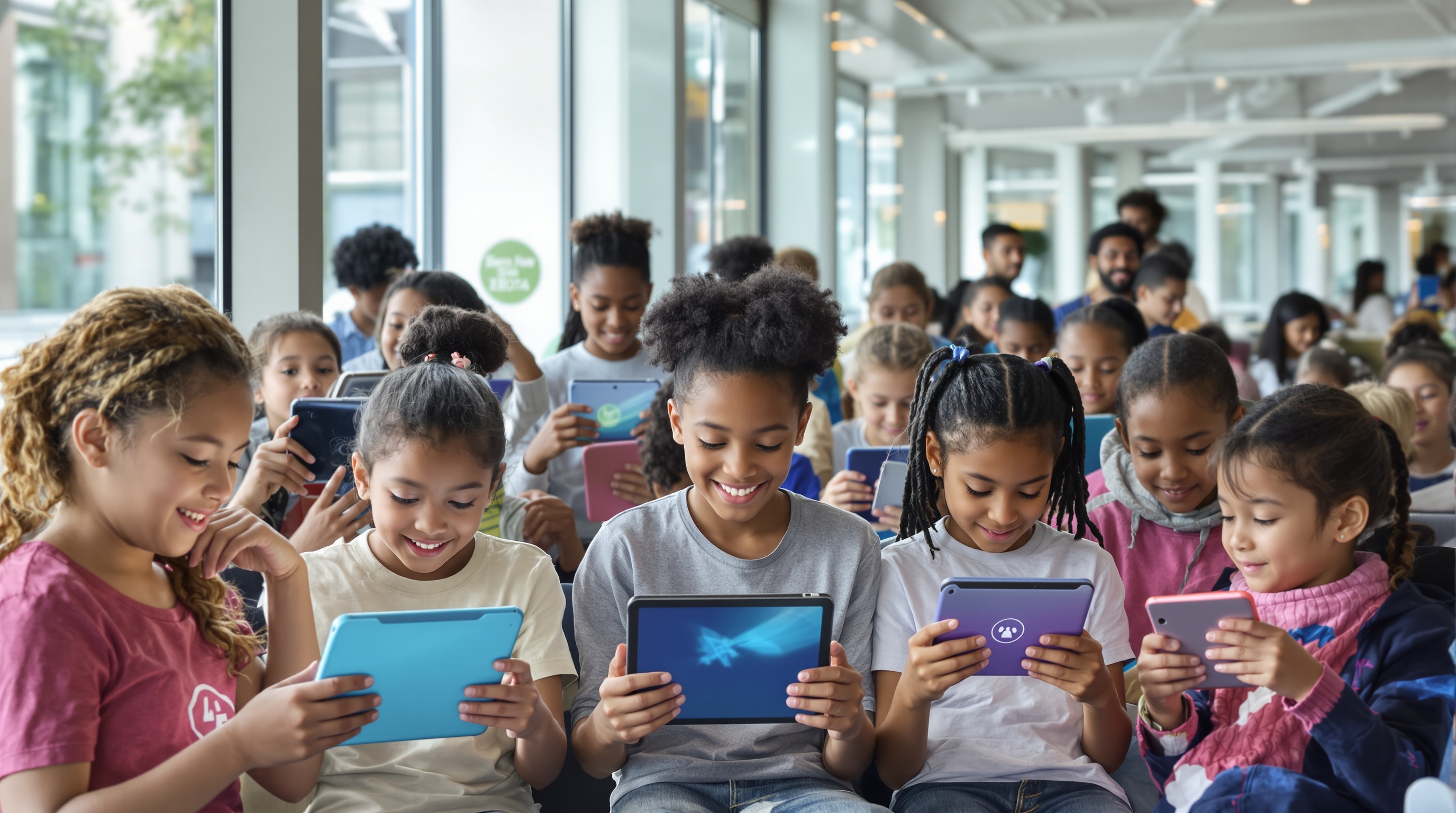 Génération Alpha en action dans un espace numérique éducatif