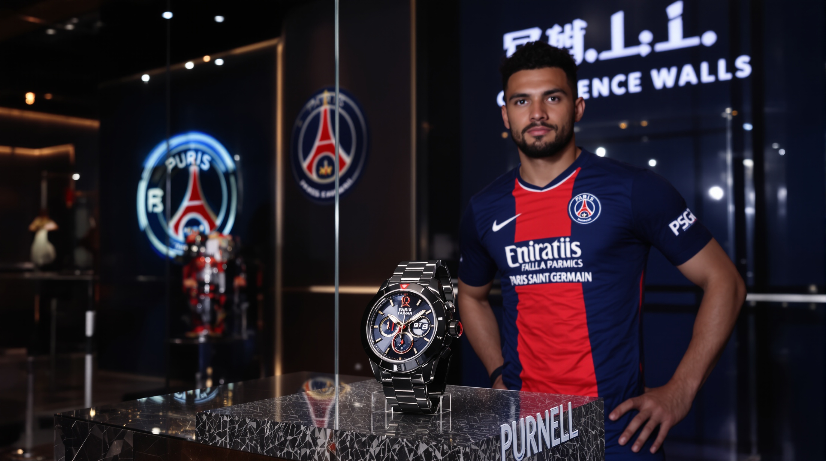 Montre Purnell PSG Édition Limitée présentée à Osaka