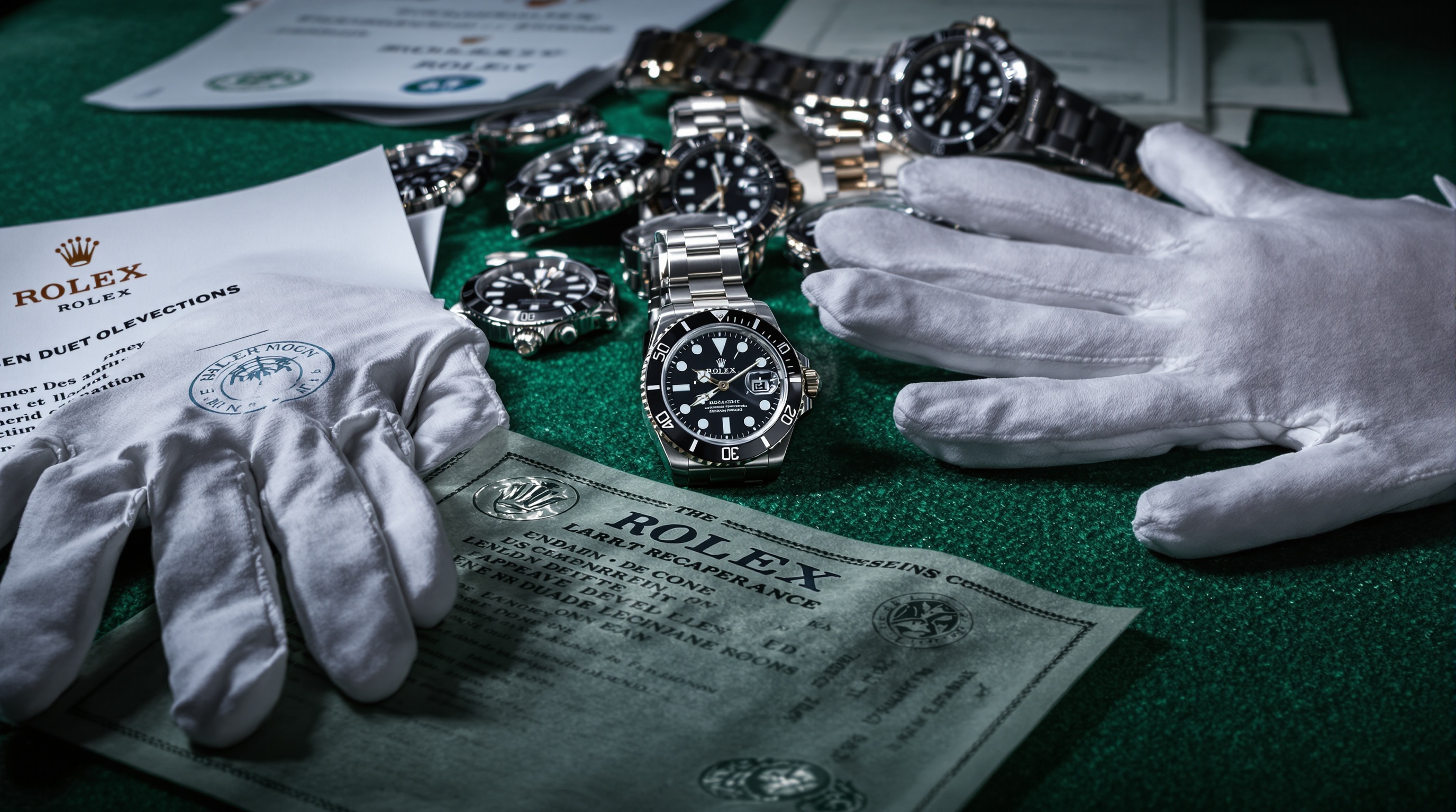 Saisie judiciaire montres contrefaites Rolex documents juridiques