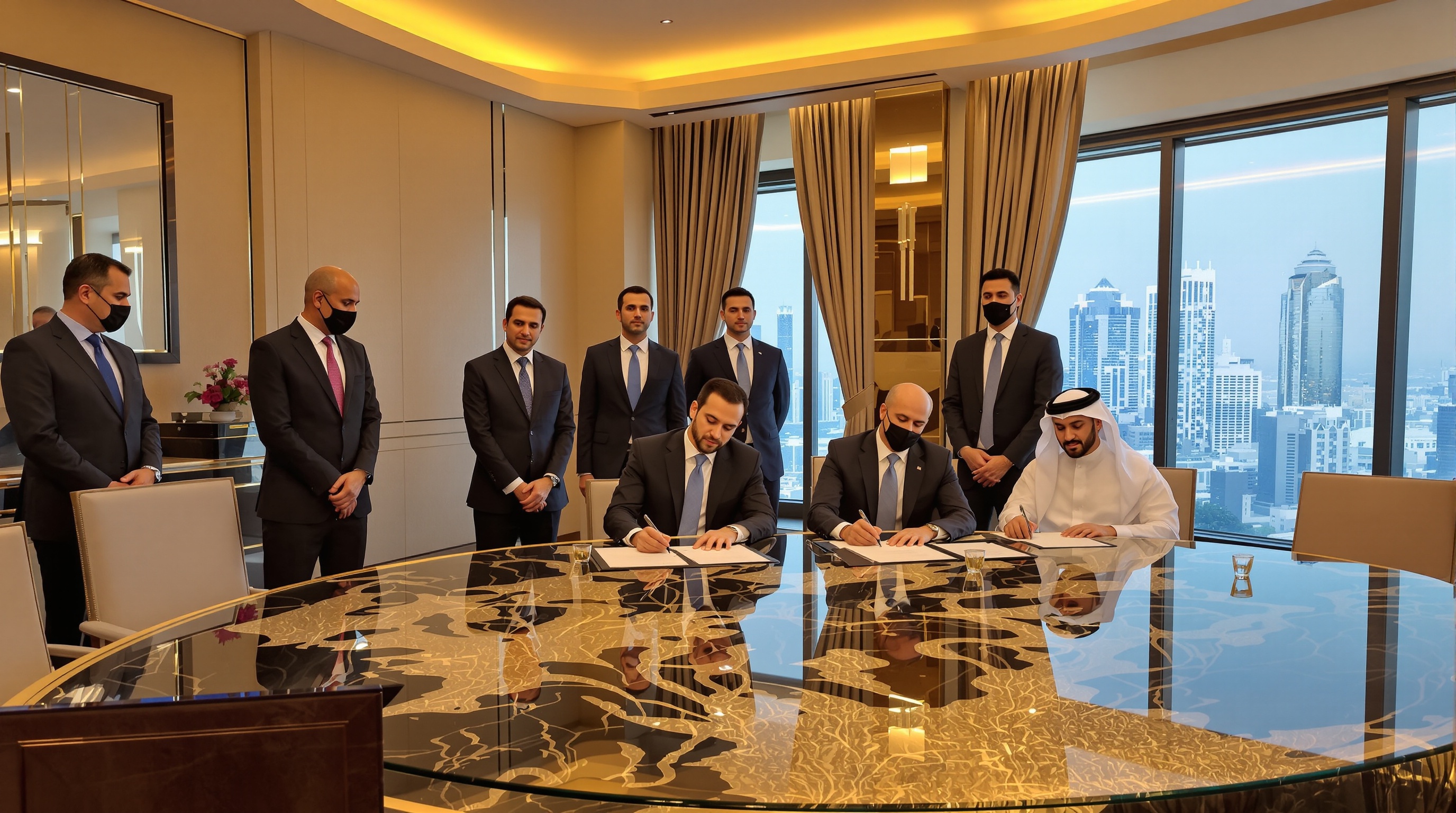 Signature d’un partenariat entre Chalhoub et grandes maisons de luxe européennes