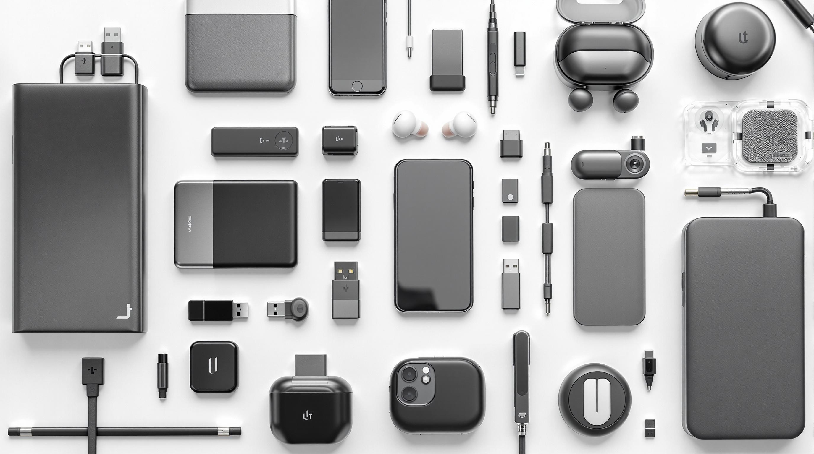 sélection goodies technologiques high-tech usb powerbank smartphone