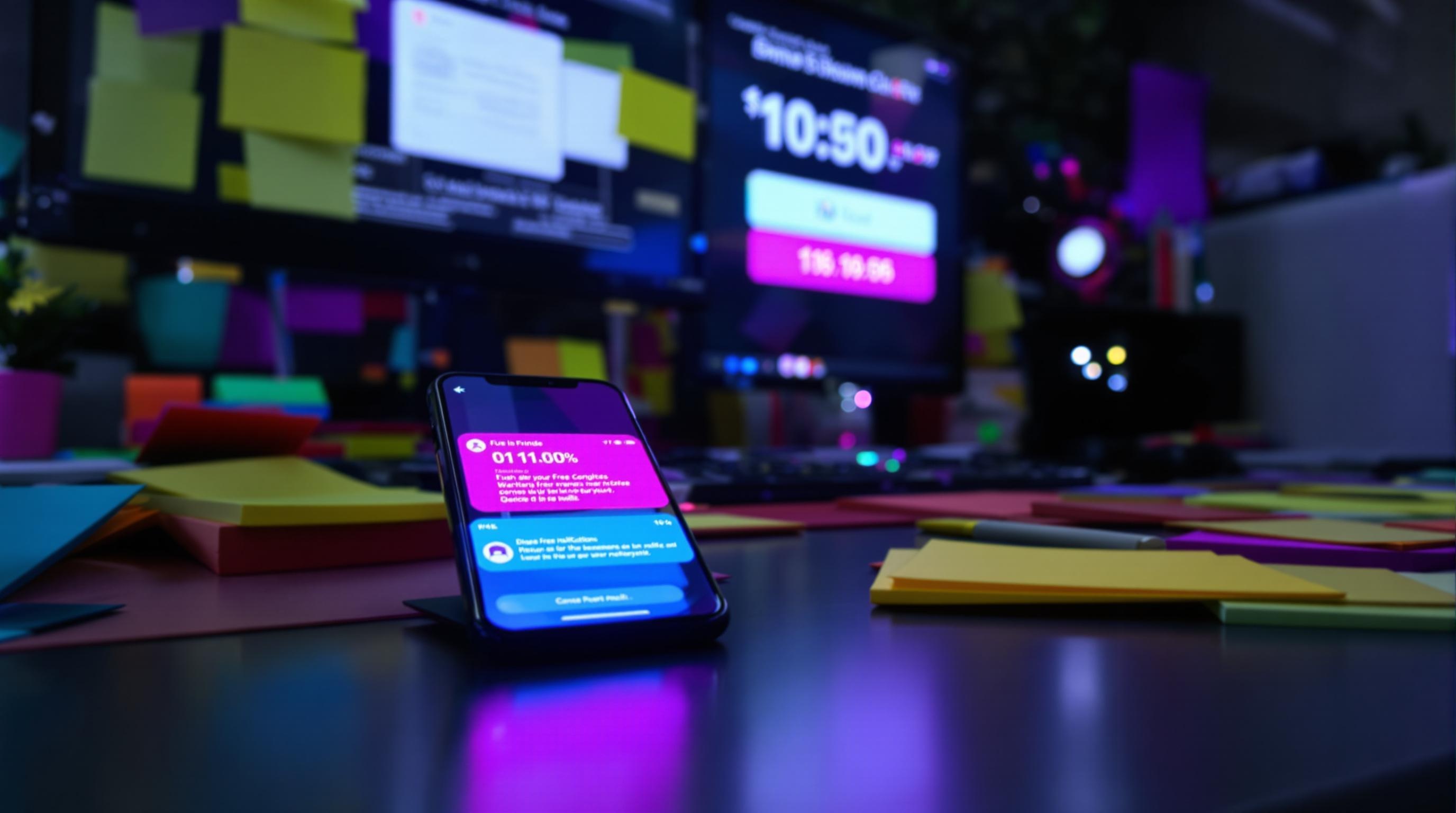 notification push alertes goodies gratuits smartphone ordinateur